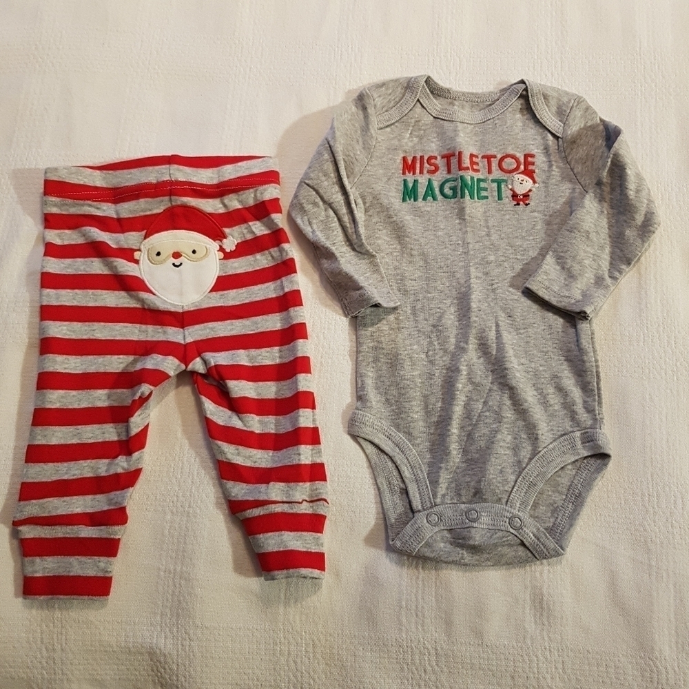 Carter's Just One You boys 3 months Holiday set